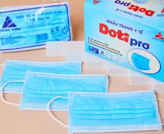 Khẩu trang y tế Doti Pro – Xanh 5 lớp